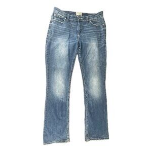BKE Stella Jeans Boot Cut Distressed Womens Size 30L  (30x33-1/2)